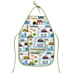 BELLATEX Gyermek kötény Adela, 47 × 60 cm ( 5-8 éves korig ) 7850/055, város kép