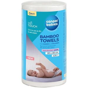 Canpol babies eldobható bambusz kéztörlő, 120 darab kép