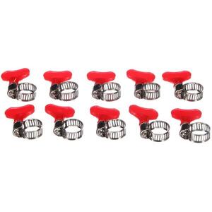 SIXTOL Mechanic Connect Pillangócsavaros tömlőbilincs, 10-16 mm, 10 db kép