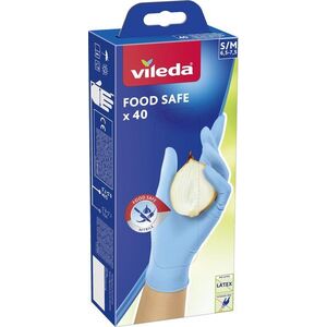 VILEDA Food Safe Kesztyű S/M 40 db kép