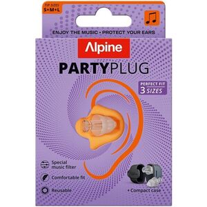 ALPINE Partyplug, transparent kép