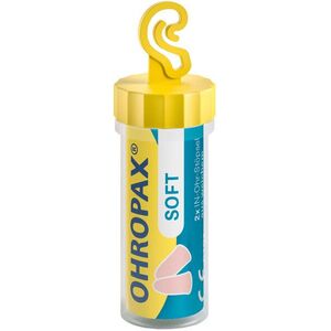 Ohropax Soft Earplugs in tube, 2 db kép