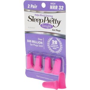 HEAROS Sleep Pretty Tonight Ear Plugs NRR 32dB - 2 Pairs kép