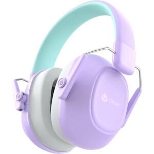 iClever Noise Cancelling Ear Muffs for Kids Purple kép