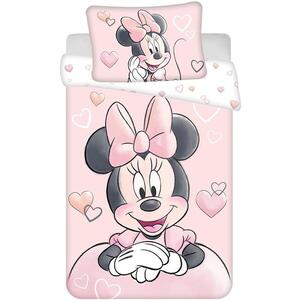 JERRY FABRICS Disney Minnie, púderrózsaszín, 100×135 cm kép
