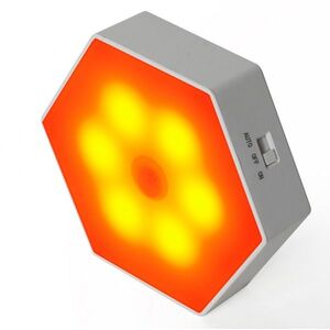 BENTECH GYD05R Kék fény komponens nélküli éjszakai lámpa, mozgásérzékelős kép
