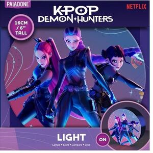 KPop Demon Hunters - Huntrix Box - lampa dekorativní kép