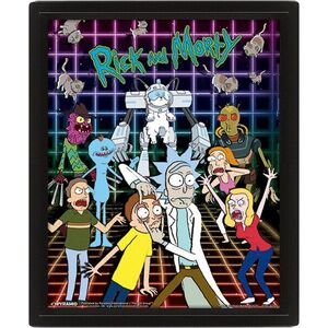 Ricky és Morty 3D kép