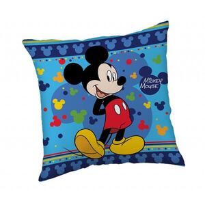 JERRY FABRICS Mickey párna, kék, 40×40 cm kép