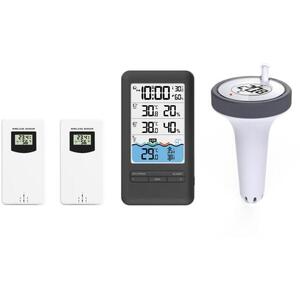 IMMAX NEO LITE Smart, medence hőmérő + 2× beltéri hő- és páratartalom mérő kép