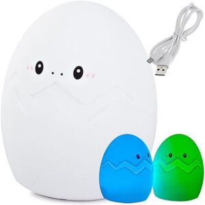 Verk Tojás RGB éjjeli lámpa, érintős, USB kép
