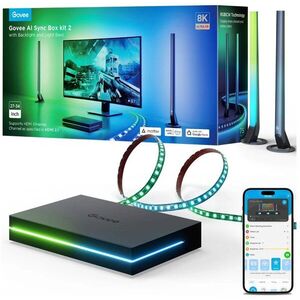 Govee AI Sync Box Kit 2 Smart PC, 27-34" + LED panelek, világító készlet kép