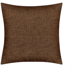 BELLATEX Lada párna 40 × 40 cm 55/018, barna egyszínű Uni kép