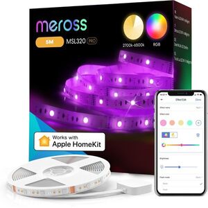 Meross Smart WiFi LED Strip 5 m, Apple HomeKit kép