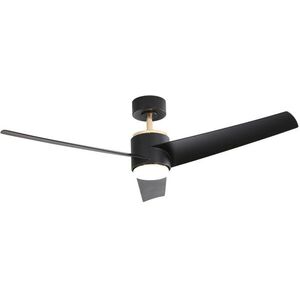 IMMAX NEO LITE BEAUTY Smart LED ventilátoros lámpa, Tuya WiFi, rozéarany / fekete kép