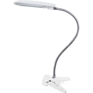 ACA Lighting BAZ LED asztali lámpa kapcsolóval és klipsszel 5W/230V/4000K/340Lm/120°/IP20, fehér kép