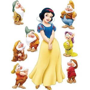 DK869 Öntapadós dekoráció SNOW WHITE, 65 x 85 cm kép