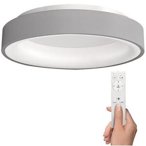 Solight Kerek LED mennyezeti lámpa Treviso, 48 W, 2880 lm, dimmelhető, távirányító, szürke kép