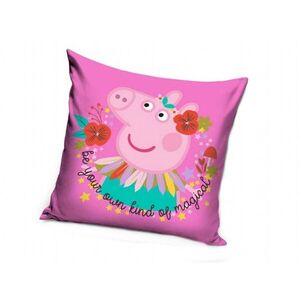 Carbotex Peppa malac párnahuzat, virágtündér, 40×40 cm kép
