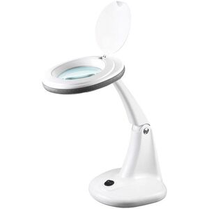 Rebel NAR0460-2 Asztali lámpa nagyítóval, 5D, 6 W, 450 lm, fehér kép