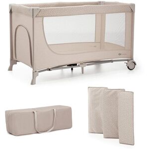 Kinderkraft Joy 2 Utazóágy, Beige kép