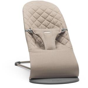 Babybjörn Bliss Sand Grey Woven, sötétszürke kivitelben kép