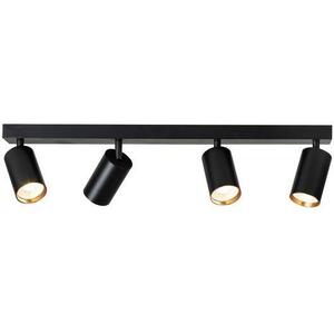 Immax NEO LITE PUNTO-4 Smart Spotlámpa, fekete, GU10, 6W, RGB+CCT, WiFi, BEACON kép