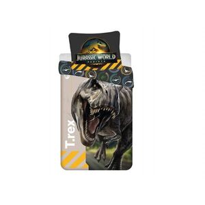 JERRY FABRICS Jurassic World T.rex Ágyneműhuzat, 140×200 + 70×90 cm kép