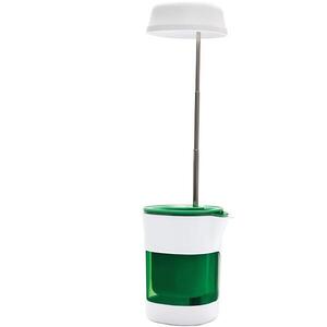 VERK 12319 Önöntöző virágcserép növénynevelő lámpával, 6 LED + 4 UV kép