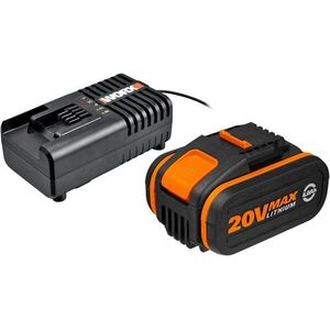 Worx 20 V / 4, 0 Ah akkumulátor WA3553 + 2, 0 A töltő WA3880 kép