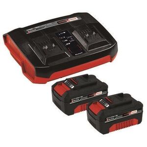 EINHELL Power X-Change 18V kezdő készlet (2x 4, 0 Ah akkumulátor + 3A töltő), 4512112 kép