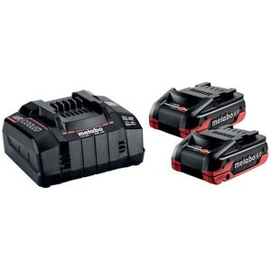 METABO Basic-Set 2 × LiHDX (Li-ion) 4, 0 Ah kép