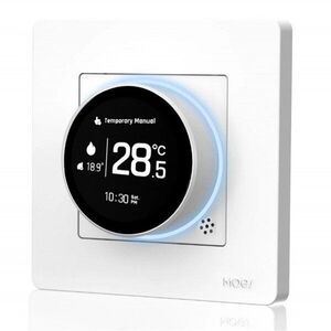 MOES Smart ZigBee Thermostat, GC Water/Gas Boiler 5A, White kép