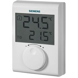 Siemens RDH100, digitális szobatermosztát kerékkel, vezetékes kép