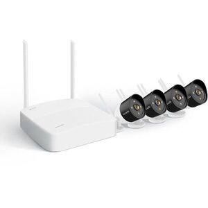 Tenda K4W-3TC Video Security Kit 2K, 3MP, Wi-Fi, IP66, Android/iOS, Color night vis., sound, H.265 kép