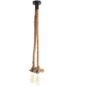 Hadex kenderkötél függőlámpa, 150 cm, 2×E27 kép