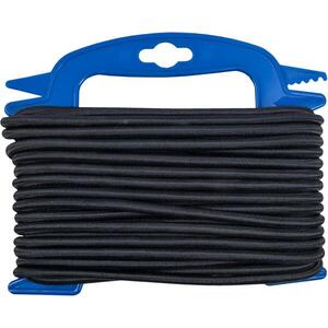 CONNEX PP gumikötél, 6 mm × 15 m, fekete, feltekert, DY2701857 kép