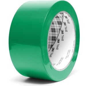 3M™ univerzális jelölő PVC ragasztószalag 764i, zöld, 50 mm x 33 m kép