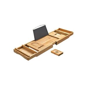 Songmics kádpolc, bambusz, 109cm kép