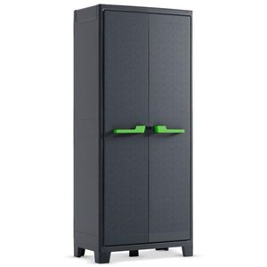 KETER MOBY HIGH kerti szekrény 182 × 80 × 44 cm - sötétszürke kép