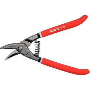 YATO Lemezvágó olló, 260 mm, hajlított kép