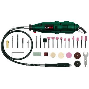 LUND mini csiszoló 135 W + 40 db LUND tartozék kép