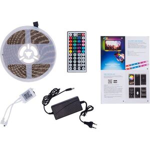 Aga Bluetooth RGB LED szalag 5m + vezérlő + tápegység kép