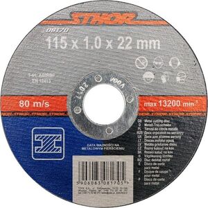 Sthor fémvágó korong 115 x 22 x 1, 0 mm kép