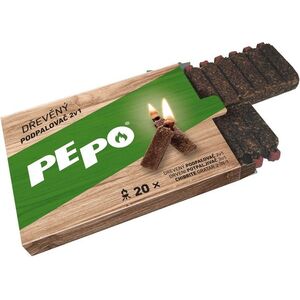 PE-PO 2in1 Fa gyújtókocka, 20 db kép