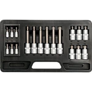 YATO Bit dugókulcs készlet 18 részes Torx, T10-T60mm kép