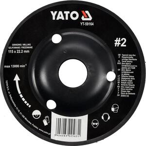 YATO Rotációs ráspoly, 115 mm, 2. típus kép