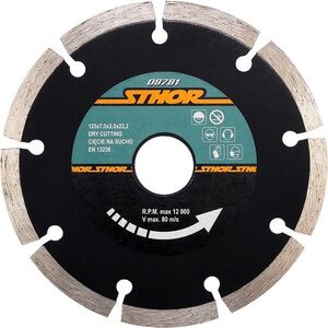 Sthor szegmens gyémánt korong 125x7, 0x2, 0x22, 2mm kép