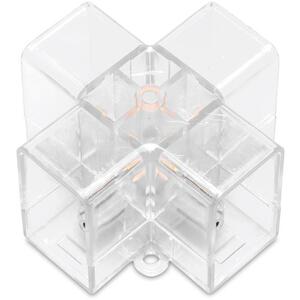 Escape6 Moduláris lámpatest-csatlakozó, négyirányú 90°-os X-alakú kép