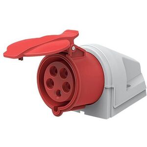 Solight Fali aljzat, 5 pólusú, 400 V/32 A, IP44 kép